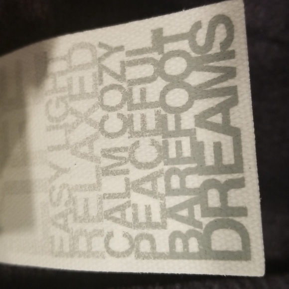 💕BAREFOOT DREAMS💕 CozyChic Drape Rib Cardigan Ultra Lite Pacific Blue L NWT - Picture 15 of 16